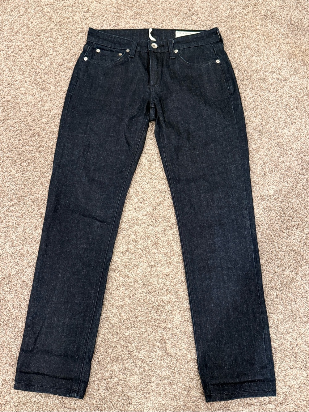 Rag & Bone New York Dre Low-Rise Slim Boyfriend jeans Size 25